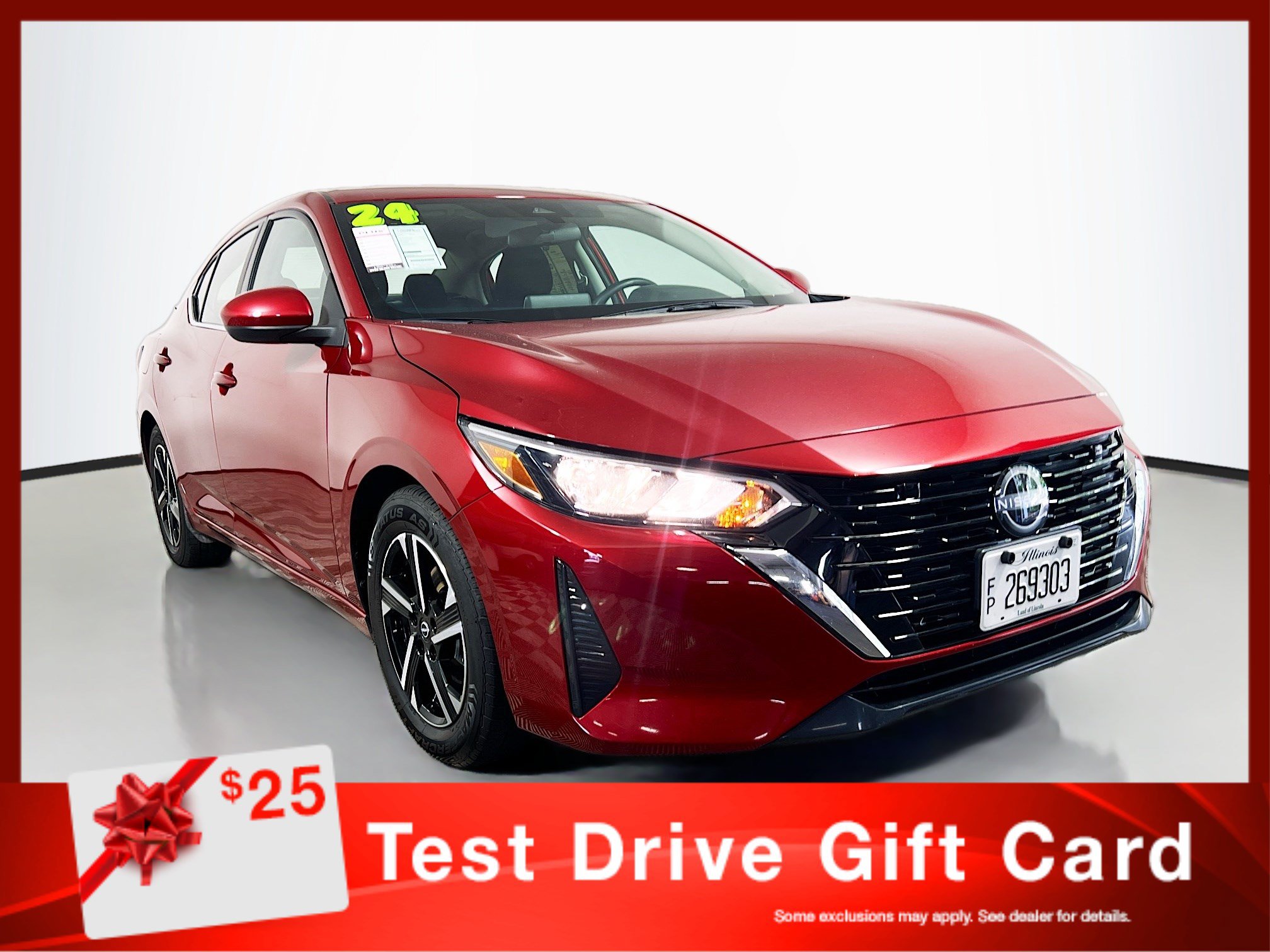 Used 2024 Nissan Sentra SV FWD image 1