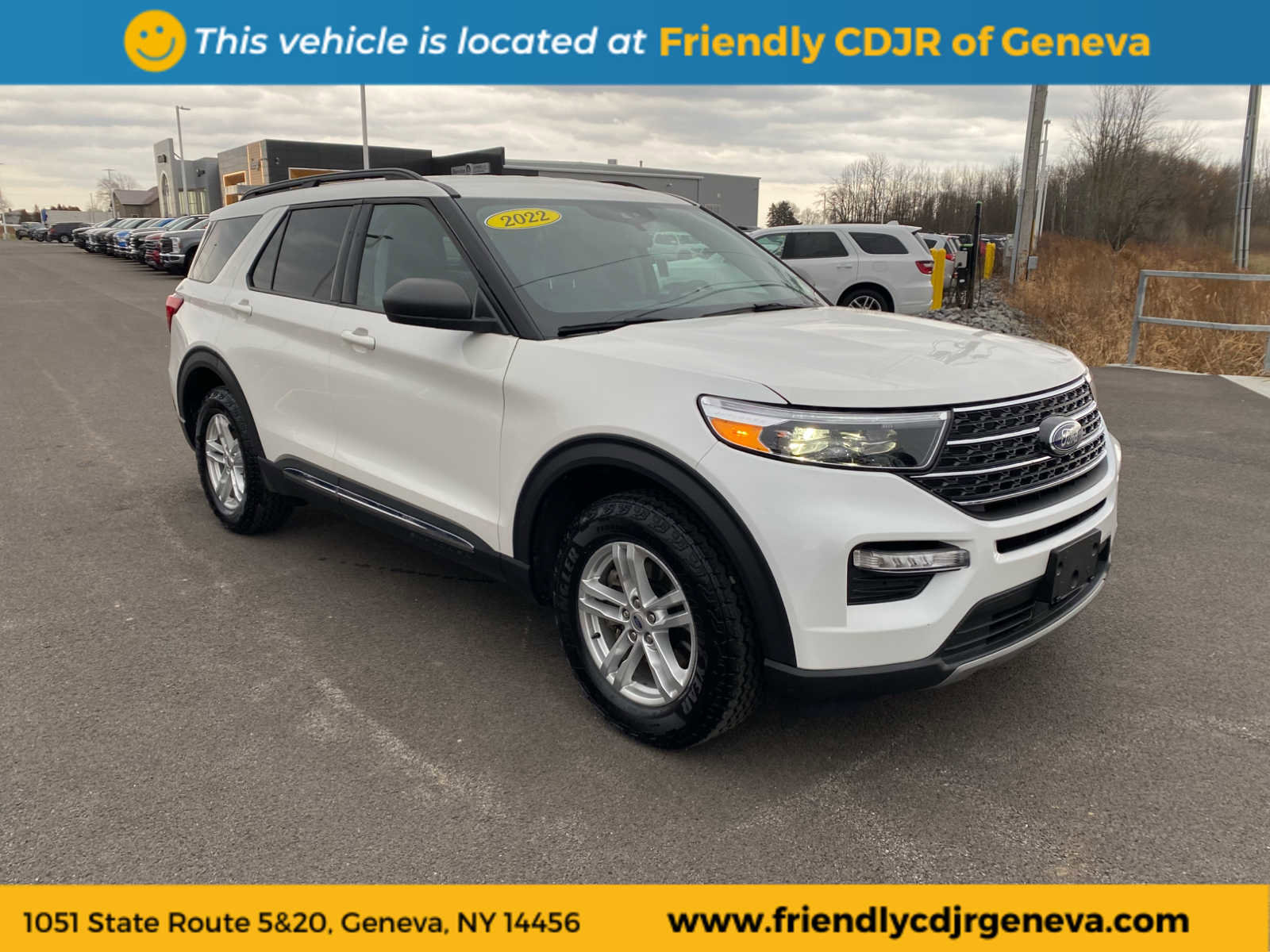 Used 2022 Ford Explorer XLT w/ Equipment Group 202A image 3