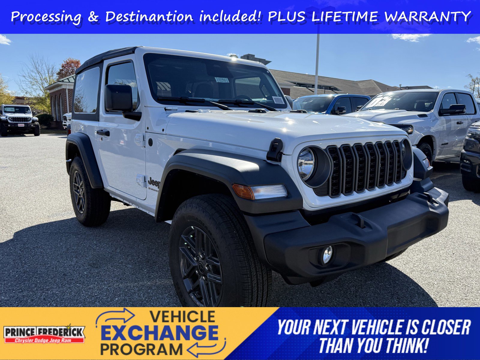 New 2026 Jeep Wrangler Sport AWD/4WD image 1