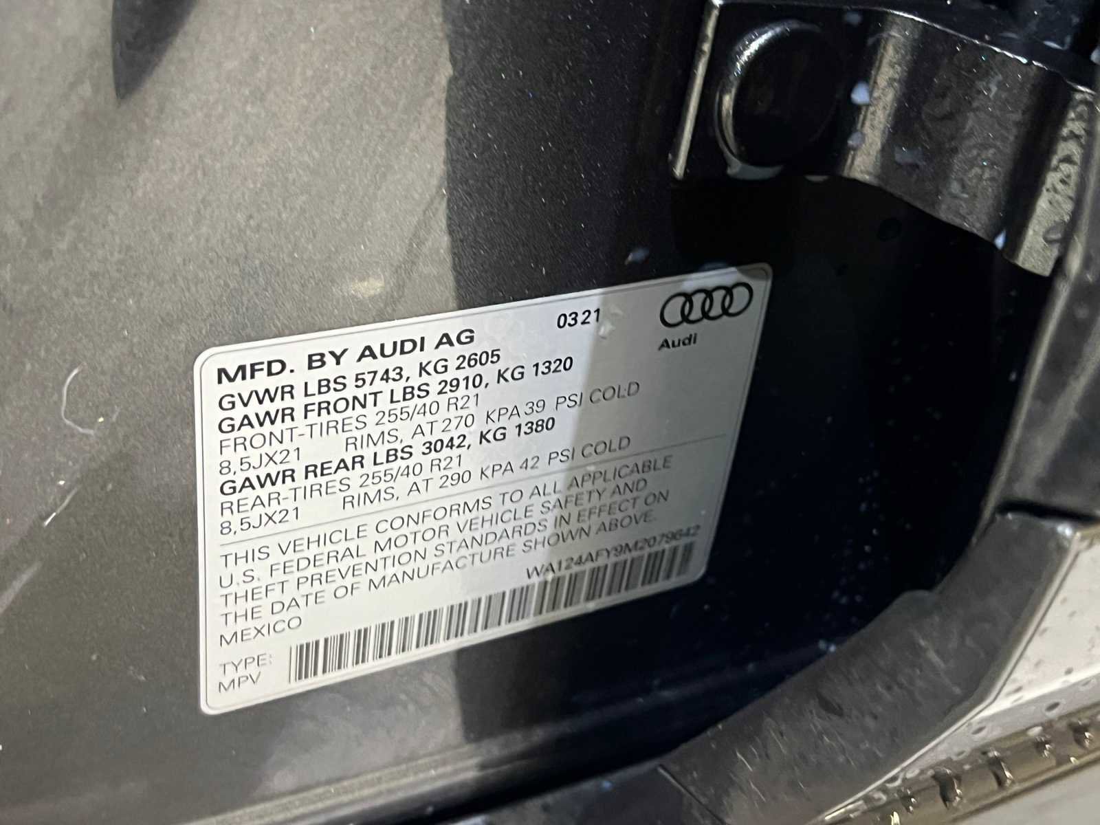 Used 2021 Audi SQ5 Premium Plus w/ Premium Plus Package image 29