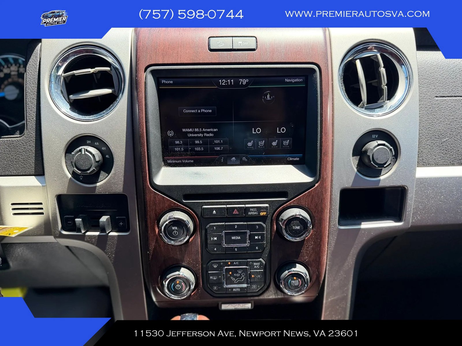 Used 2013 Ford F150 King Ranch w/ King Ranch Luxury Pkg AWD/4WD image 14