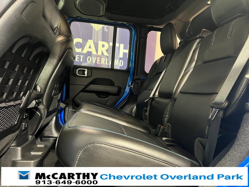 Used 2021 Jeep Wrangler Unlimited Rubicon 4xe w/ Steel Bumper Group image 24