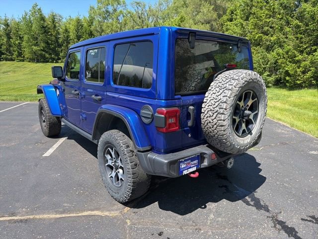 Used 2019 Jeep Wrangler Unlimited Rubicon w/ Uconnect 4C Nav & Sound Group AWD/4WD image 4