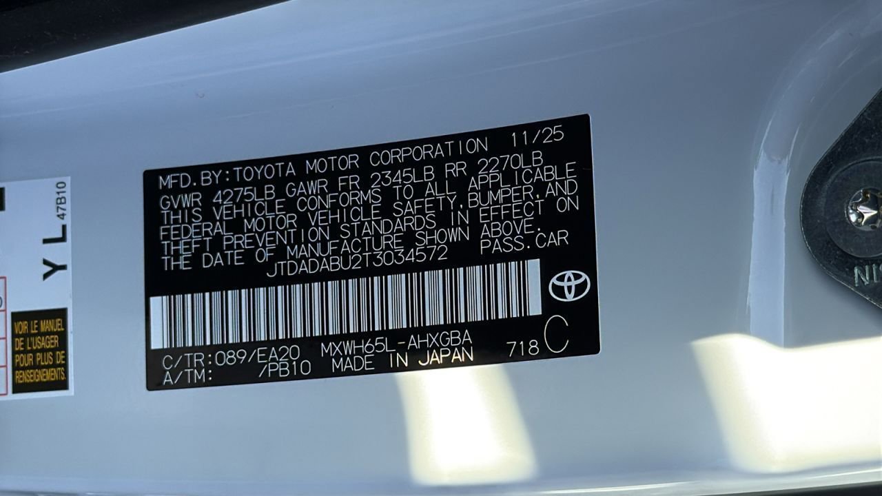 New 2026 Toyota Prius XLE image 30