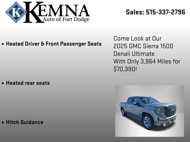 Used 2025 GMC Sierra 1500 Denali Ultimate AWD/4WD image 14