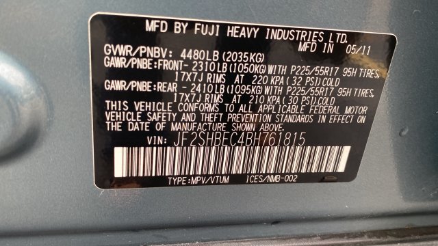 Used 2011 Subaru Forester 2.5X Limited w/ Popular Equipment Group 4B AWD/4WD image 27