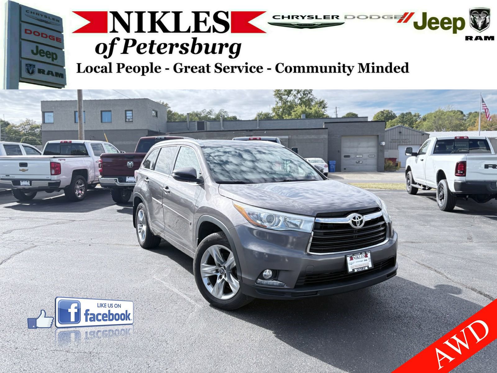 Used 2016 Toyota Highlander Limited