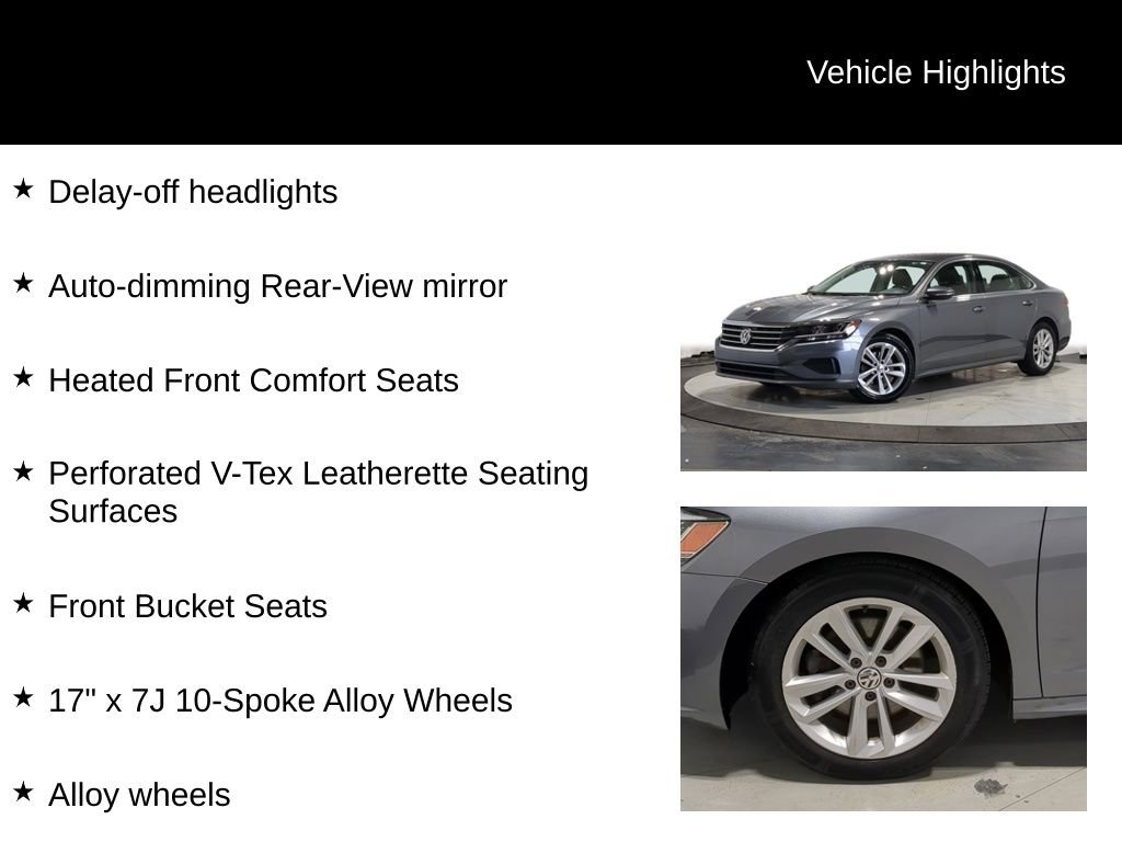 Used 2020 Volkswagen Passat 2.0T SE image 12