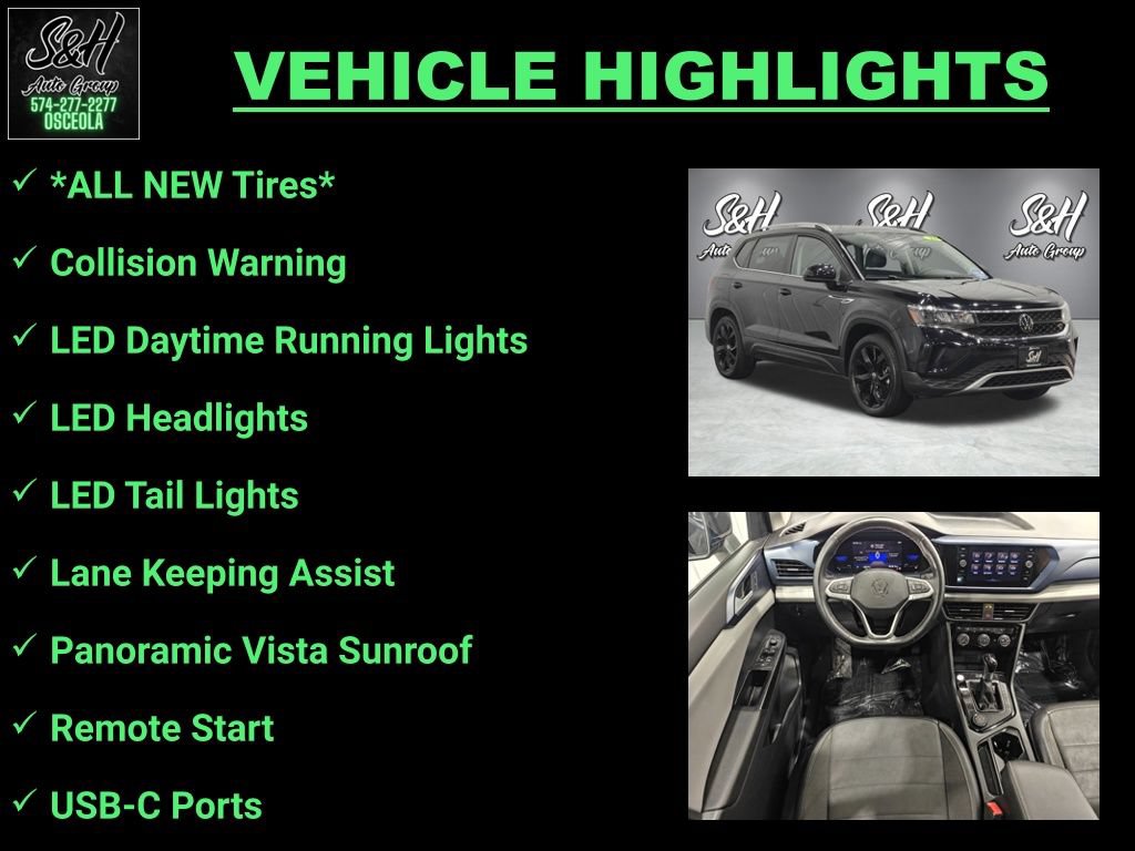 Used 2023 Volkswagen Taos SE AWD/4WD image 3