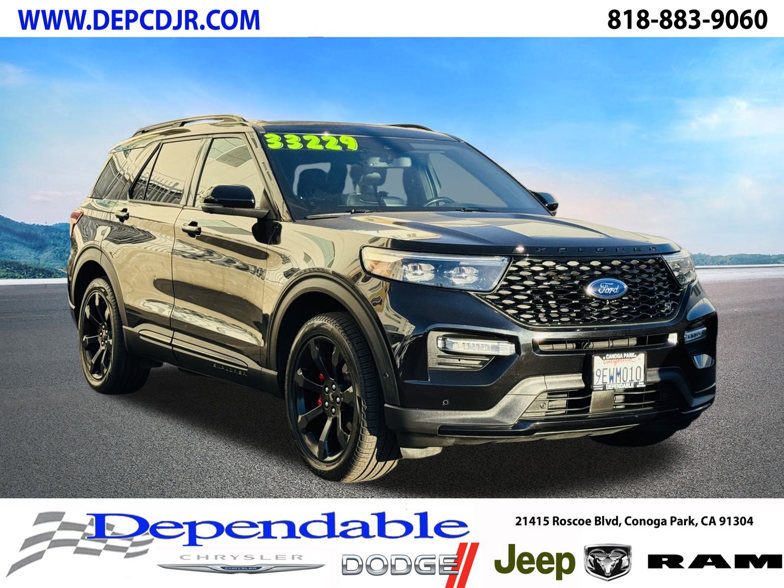 Used 2020 Ford Explorer ST w/ ST Street Pack image 1