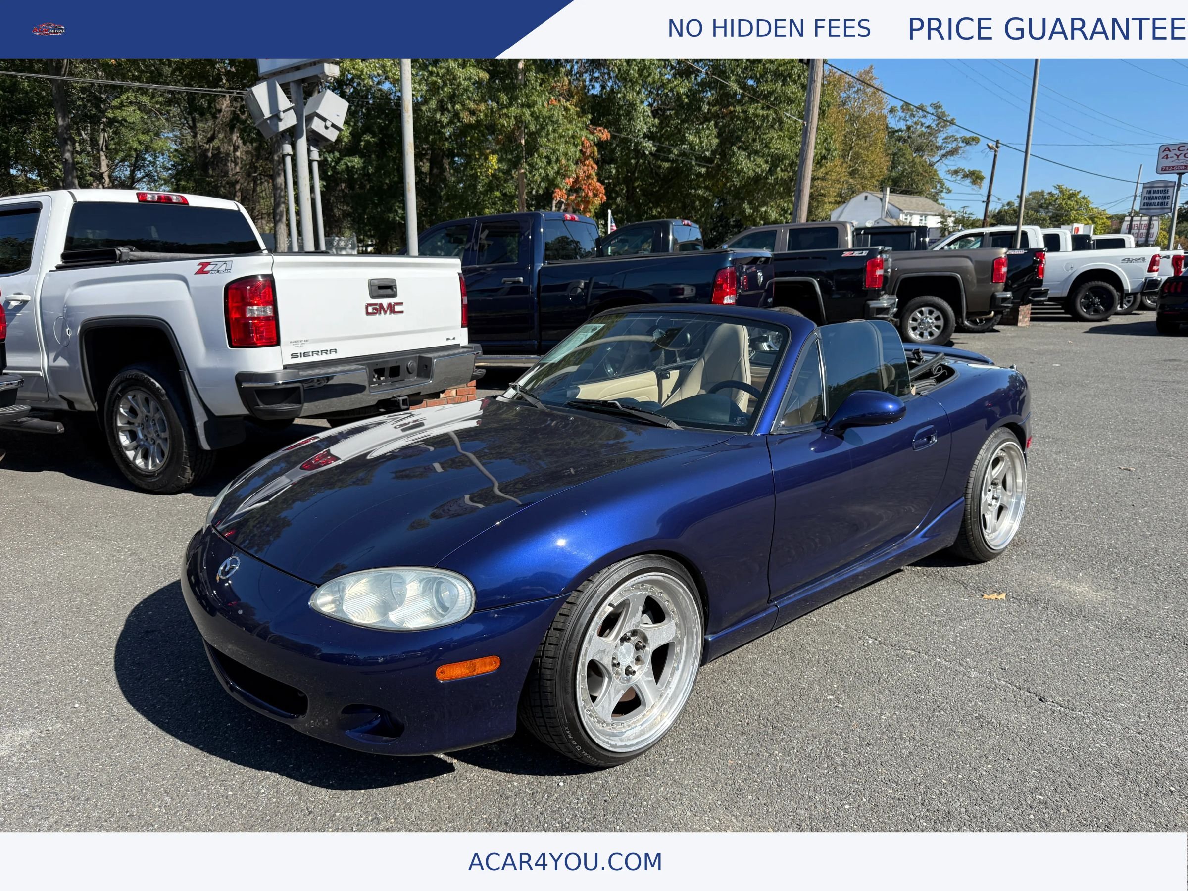 Used 2004 MAZDA MX-5 Miata LS w/ Sports Look Appearance Pkg RWD image 1