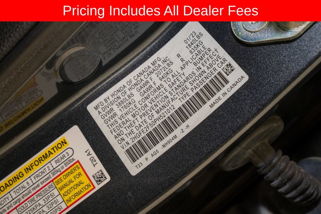 Used 2023 Honda Civic Sport image 18