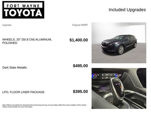 Used 2020 Buick Enclave Essence w/ LPO, Floor Liner Package image 4