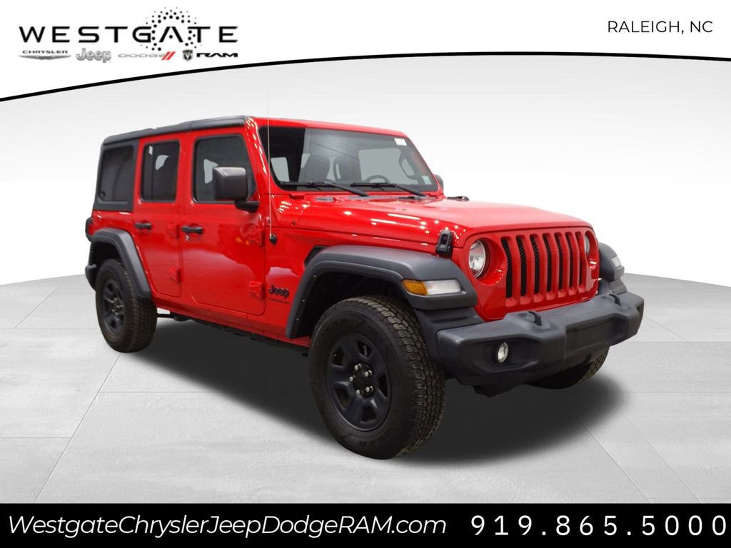 Used 2023 Jeep Wrangler Sport