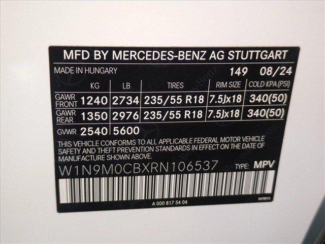 Certified 2024 Mercedes-Benz EQB 250+ image 23
