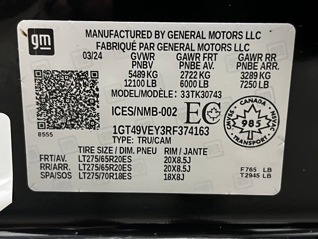 Used 2024 GMC Sierra 3500 AT4 w/ AT4 Premium Plus Package AWD/4WD image 41