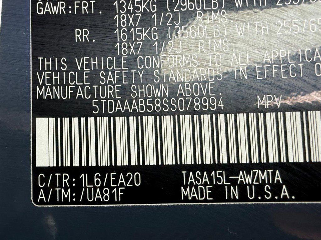 Certified 2025 Toyota Grand Highlander AWD image 24