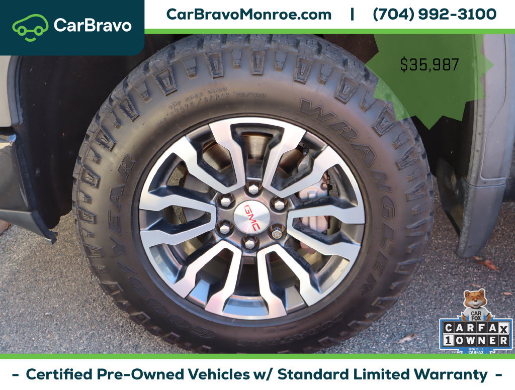 Certified 2020 GMC Sierra 1500 AT4 w/ AT4 Premium Package AWD/4WD image 11