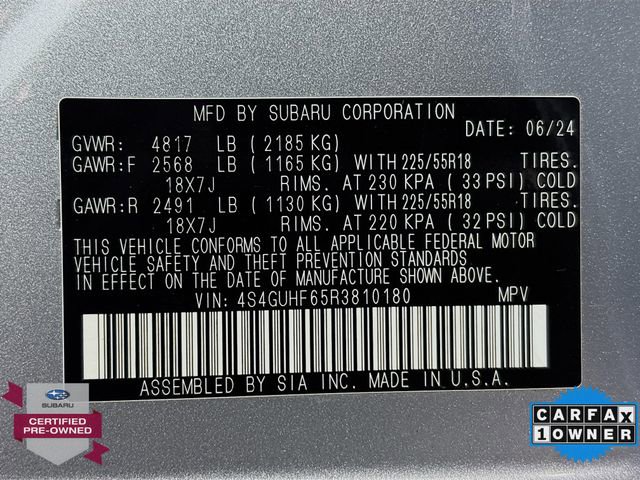 Certified 2024 Subaru Crosstrek 2.5i Sport image 31
