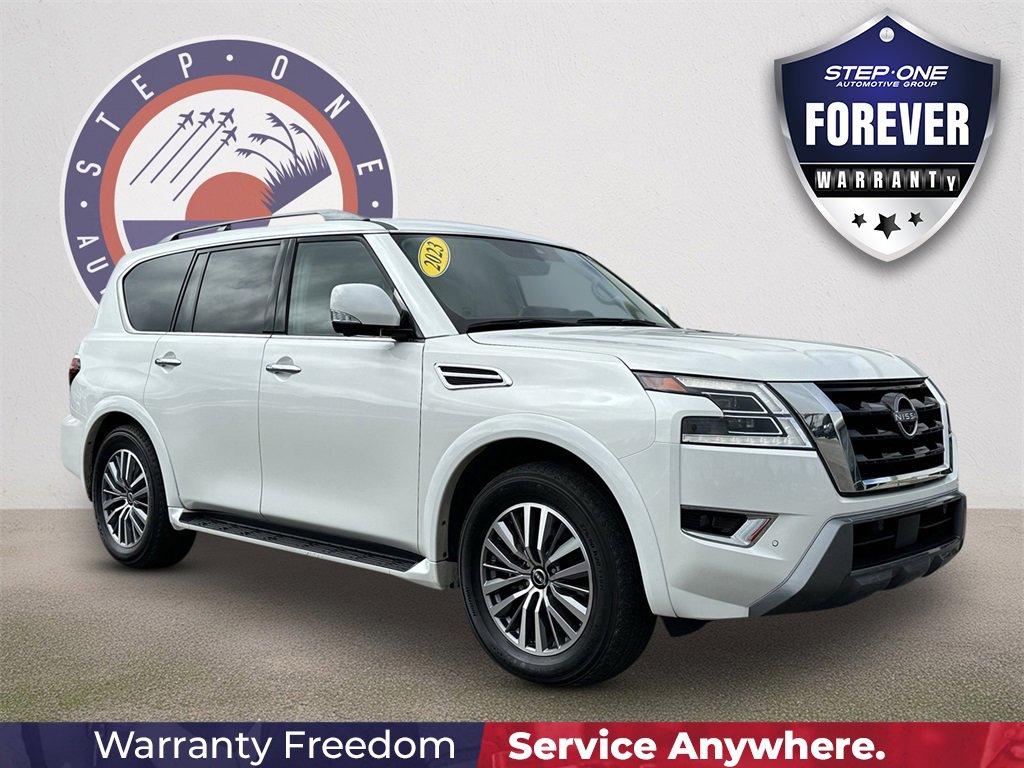 Used 2023 Nissan Armada SL w/ Captain's Chairs Package