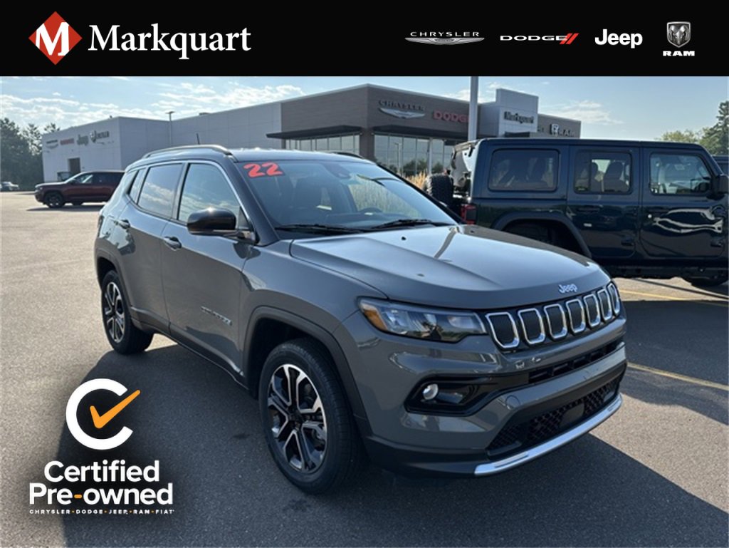Certified 2022 Jeep Compass Limited