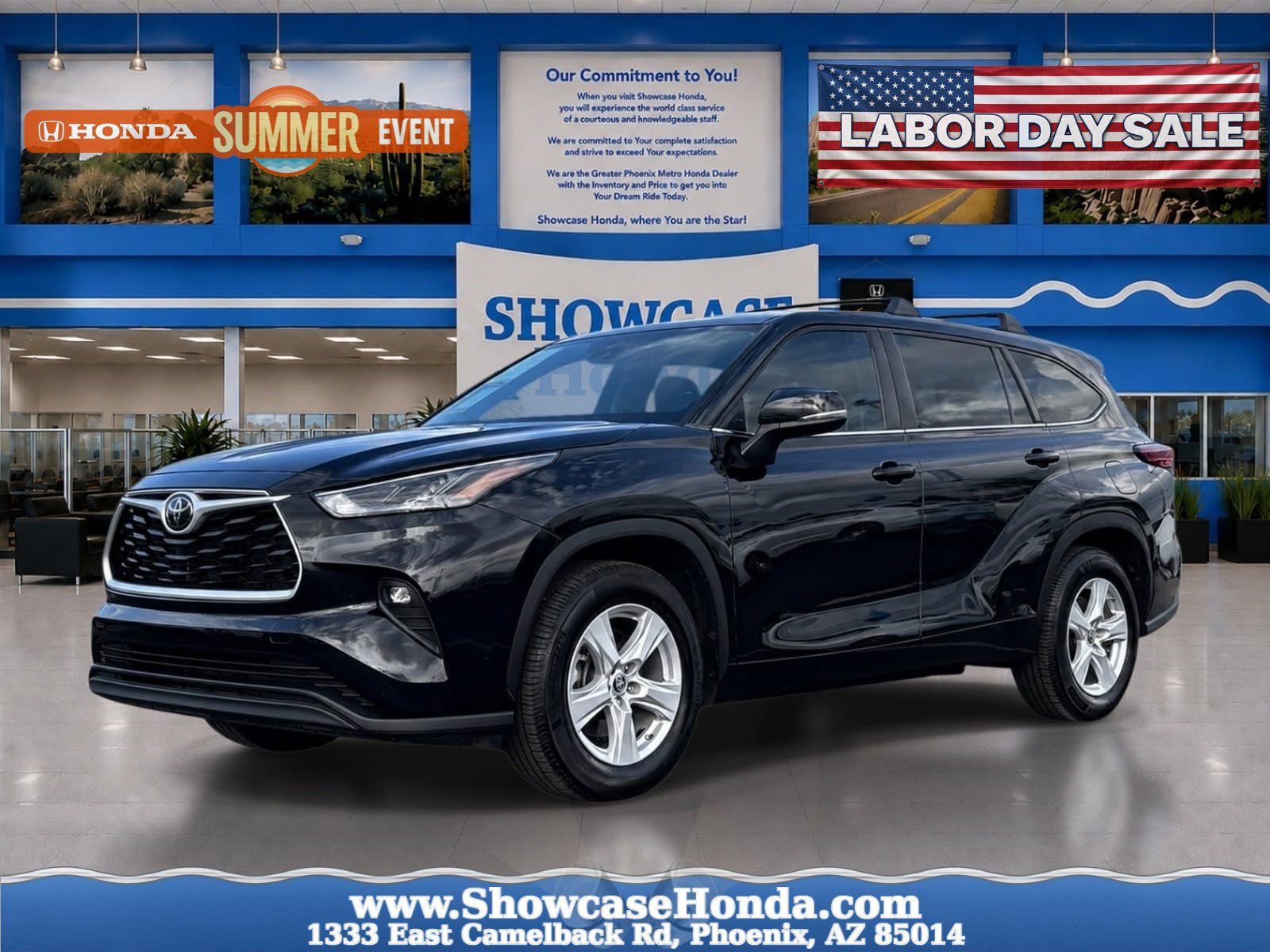 Used 2023 Toyota Highlander LE FWD video 1