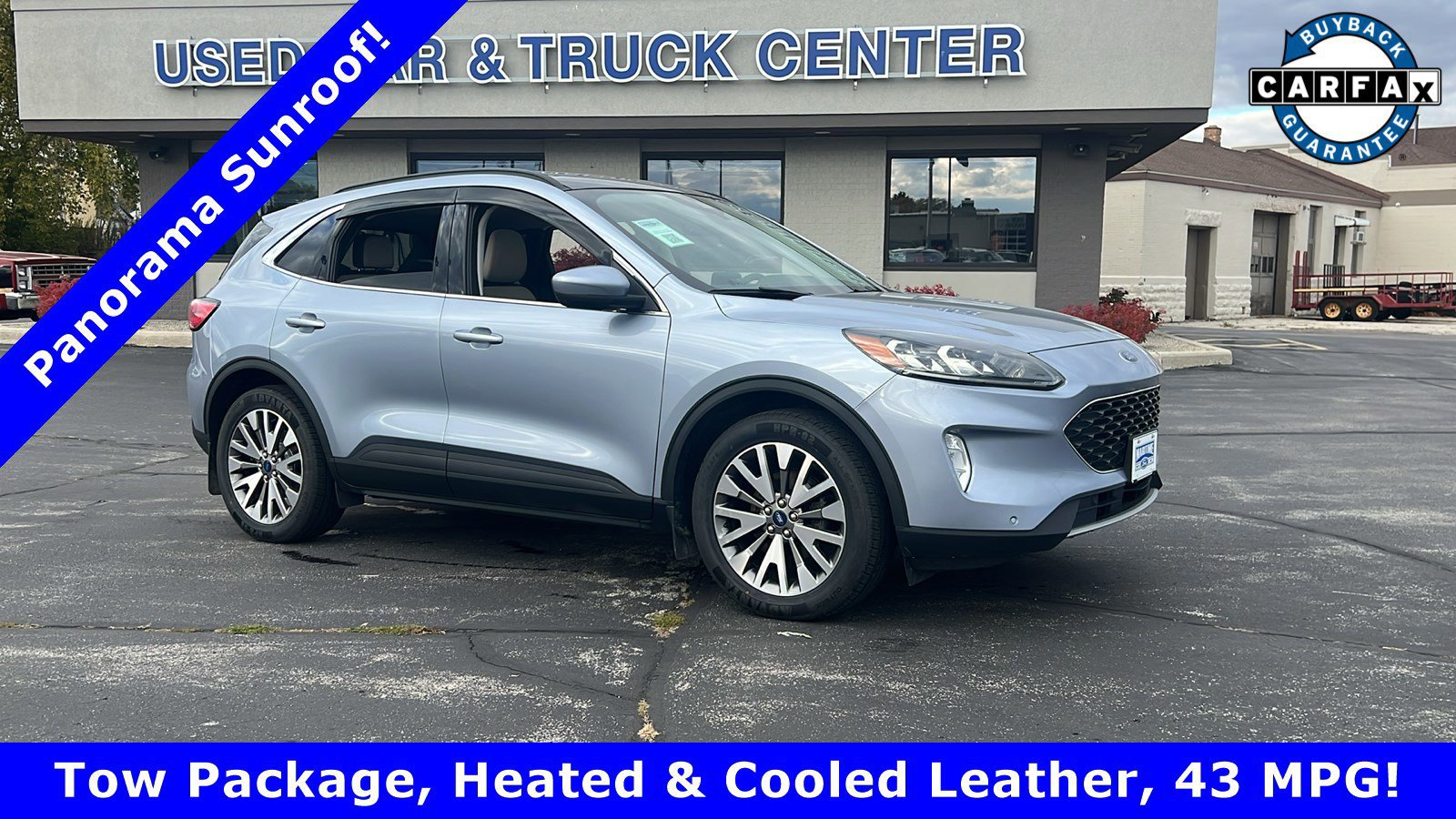 Used 2022 Ford Escape Titanium w/ Class II Trailer Tow Package video 1
