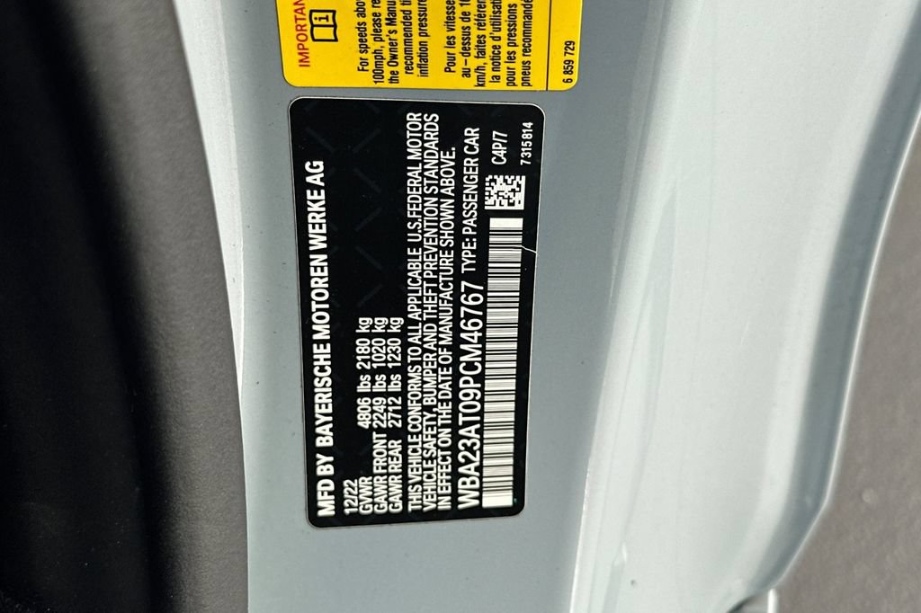 Used 2023 BMW 430i Convertible w/ M Sport Package RWD image 34