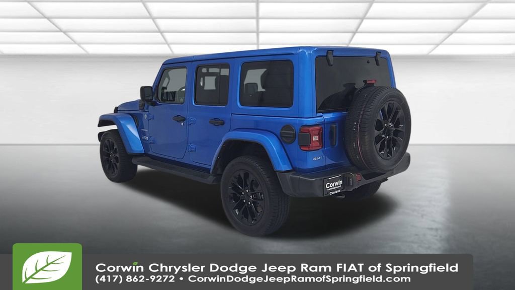 Certified 2021 Jeep Wrangler Unlimited Sahara 4xe w/ Cold Weather Group image 9