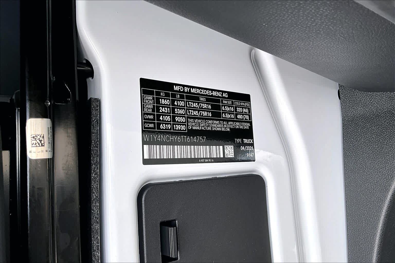 New 2026 Mercedes-Benz Sprinter 2500 image 21