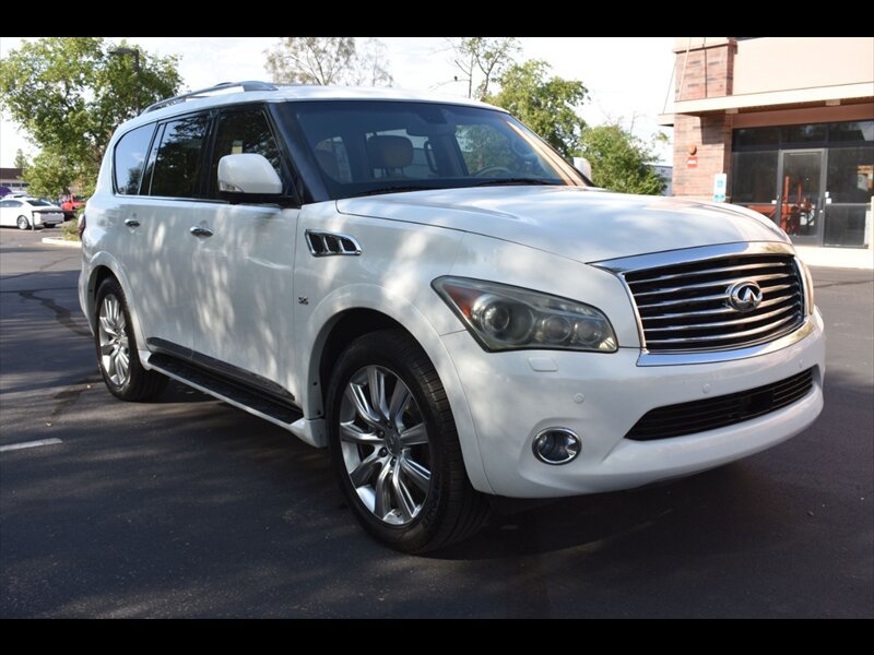 Used 2014 INFINITI QX80 2WD w/ Deluxe Touring Package image 2