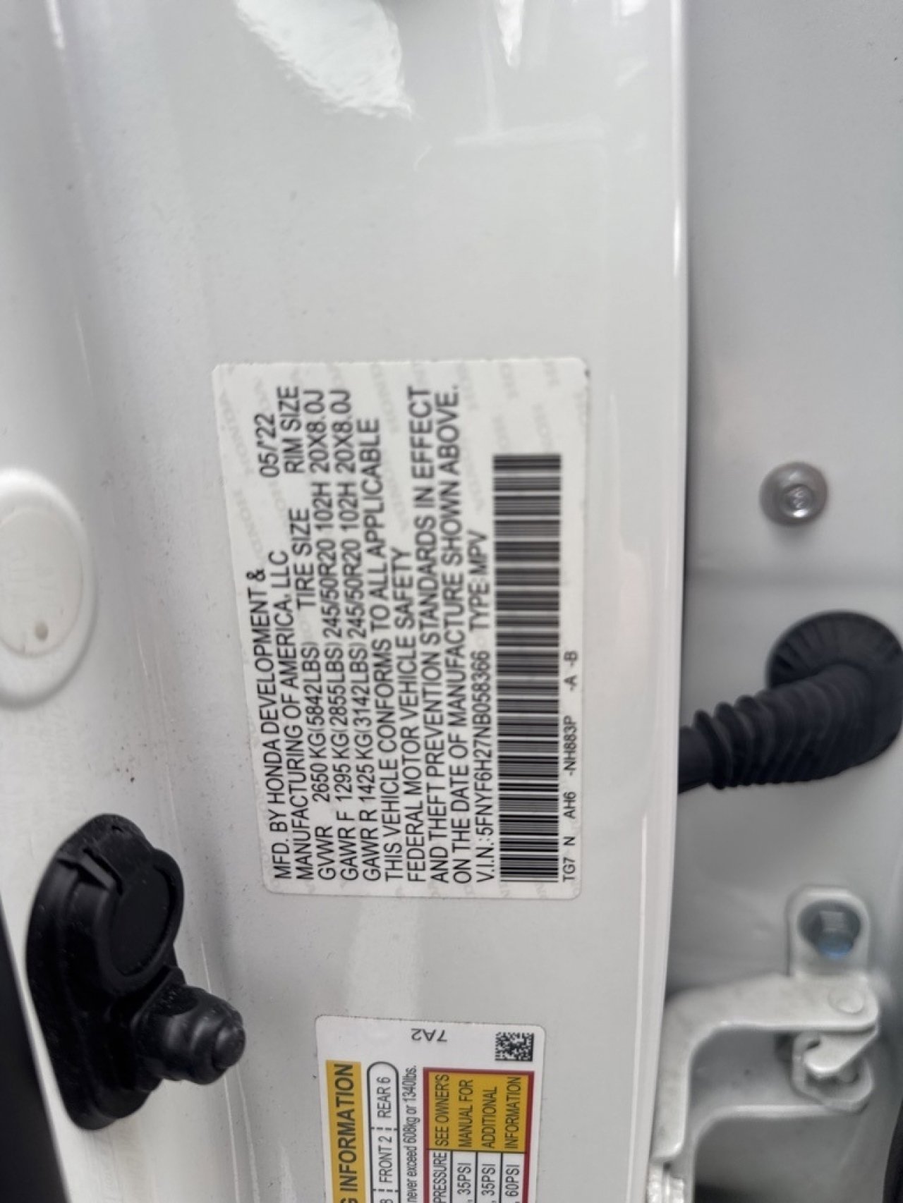 Certified 2022 Honda Pilot Special Edition image 31