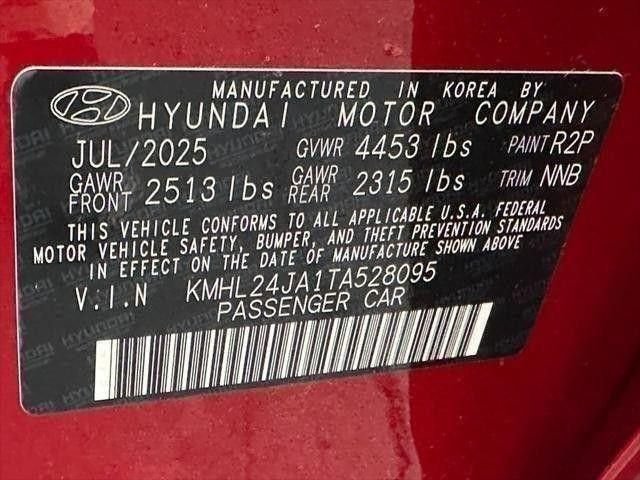 Certified 2026 Hyundai Sonata SE FWD image 14