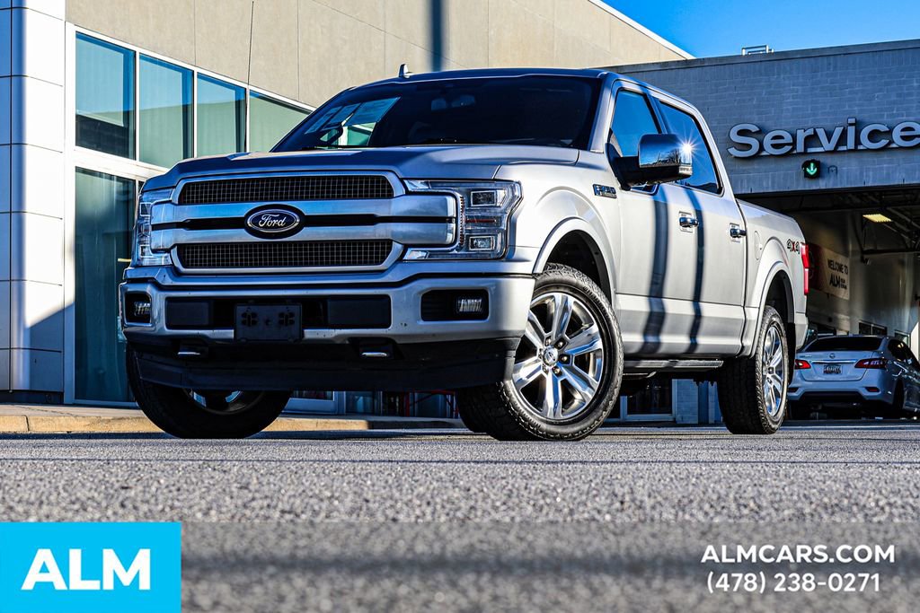 Used 2020 Ford F150 Platinum w/ Technology Package image 3
