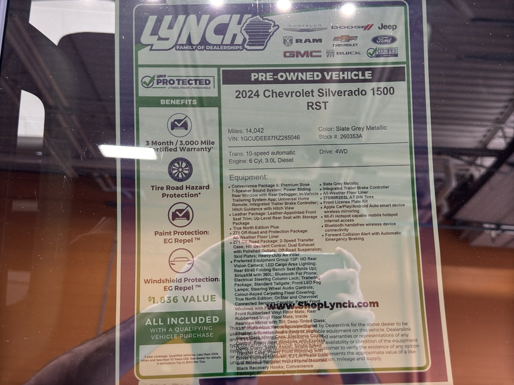 Used 2024 Chevrolet Silverado 1500 RST w/ True North Edition Plus image 45