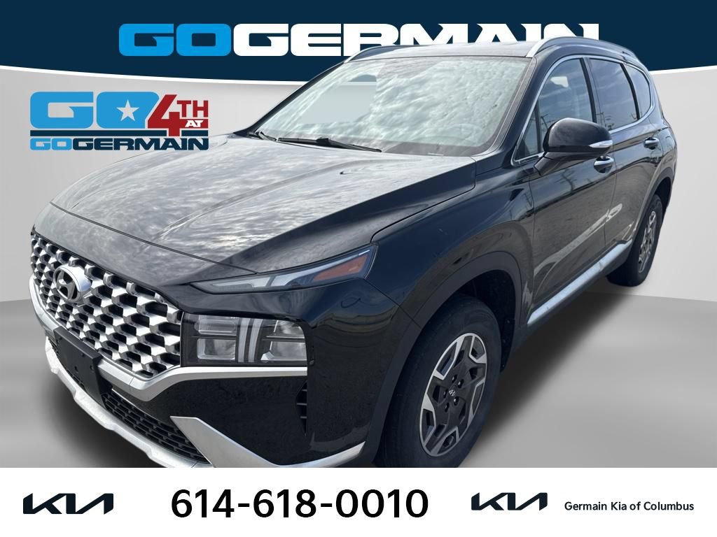 Used 2022 Hyundai Santa Fe Blue w/ Cargo Package