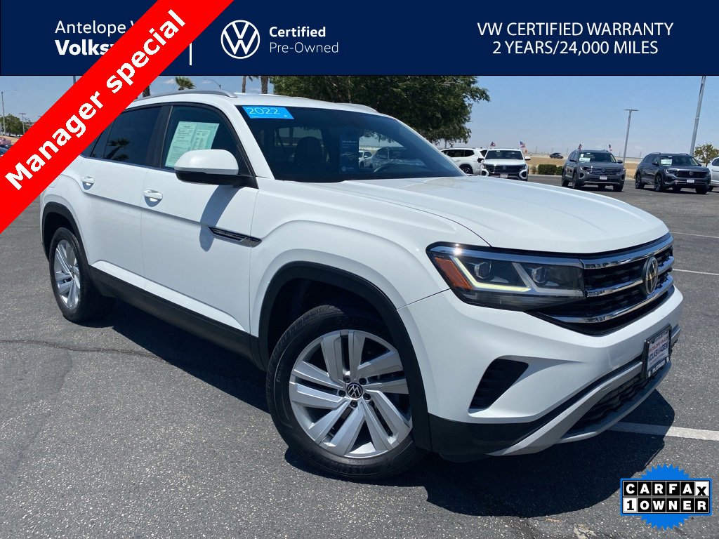 Certified 2022 Volkswagen Atlas Cross Sport SE