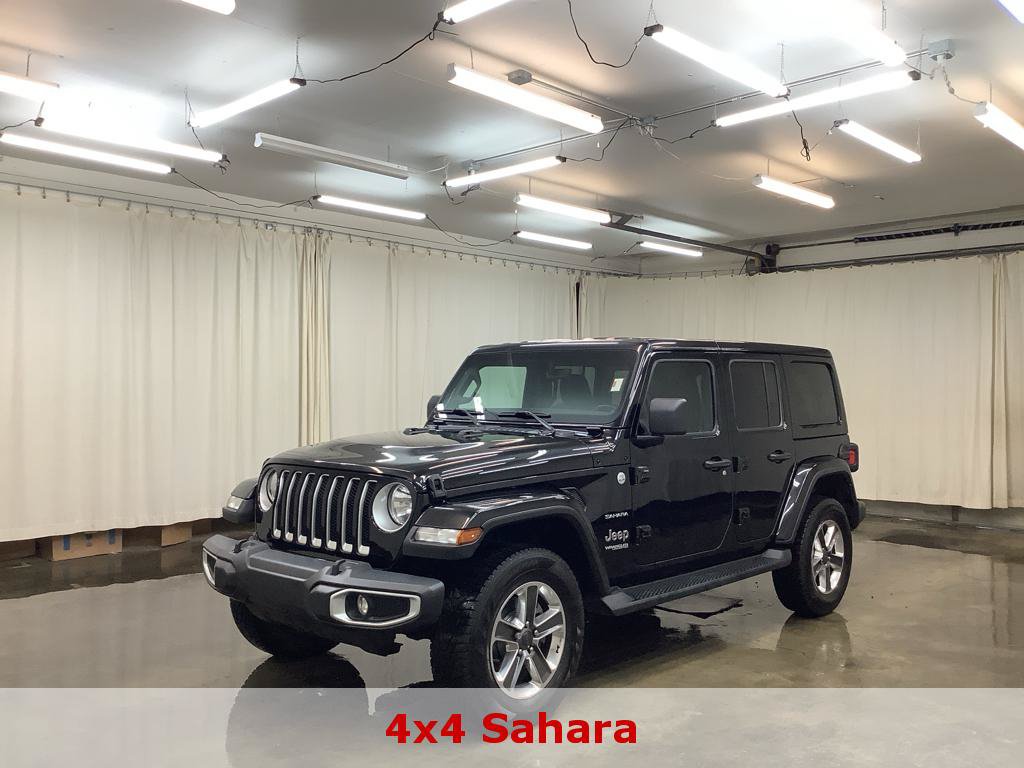 Used 2021 Jeep Wrangler Unlimited Sahara w/ Uconnect 4C Nav & Sound Group
