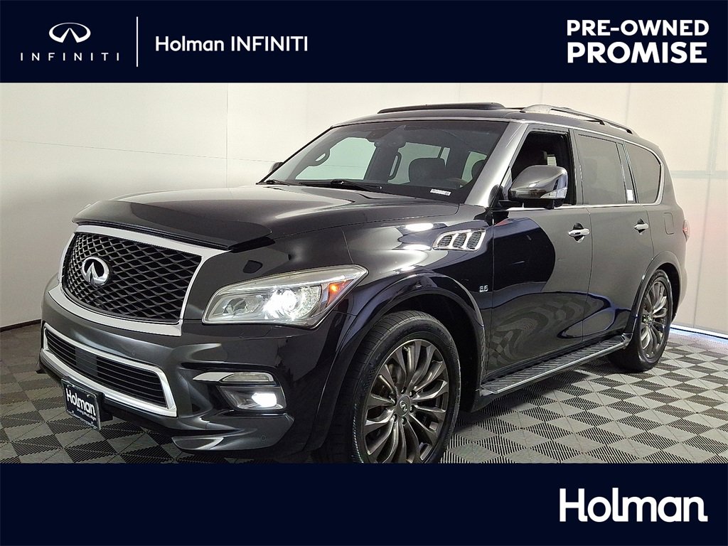 Used 2015 INFINITI QX80 Limited w/ All Season Package