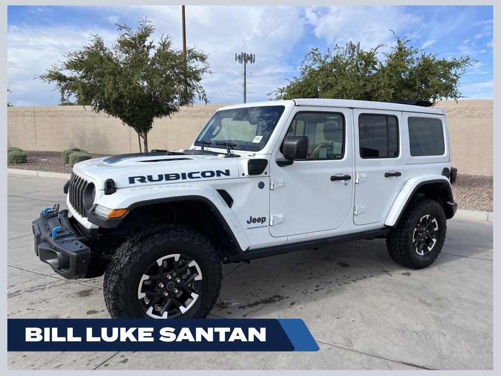 Used 2024 Jeep Wrangler Unlimited Rubicon 4xe AWD/4WD 360° Tour