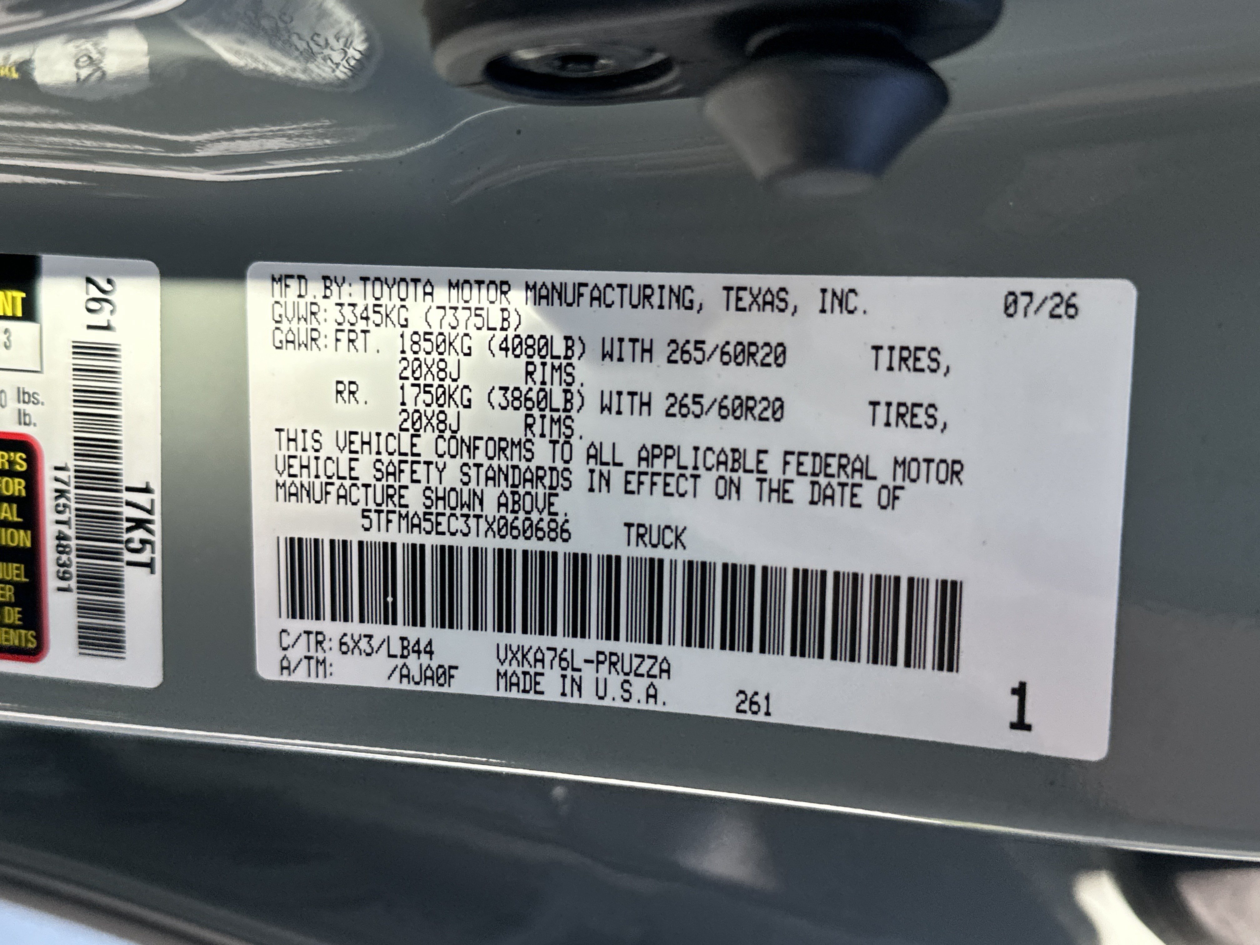 Used 2026 Toyota Tundra 1794 Edition AWD/4WD image 35