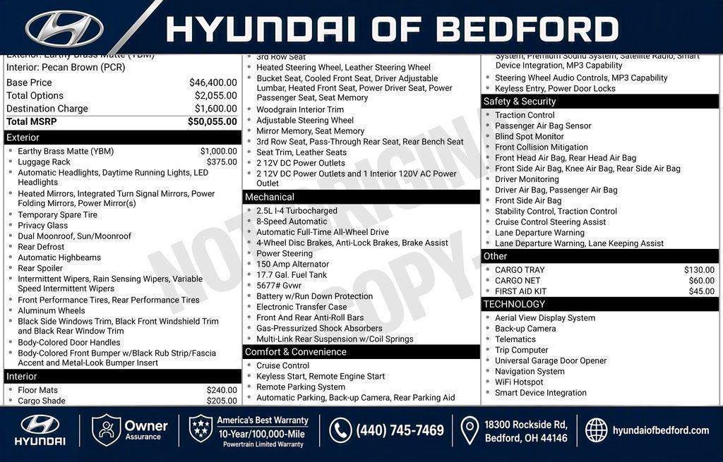 New 2026 Hyundai Santa Fe Limited AWD/4WD image 30