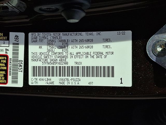 Used 2023 Toyota Tundra 1794 Edition RWD image 31