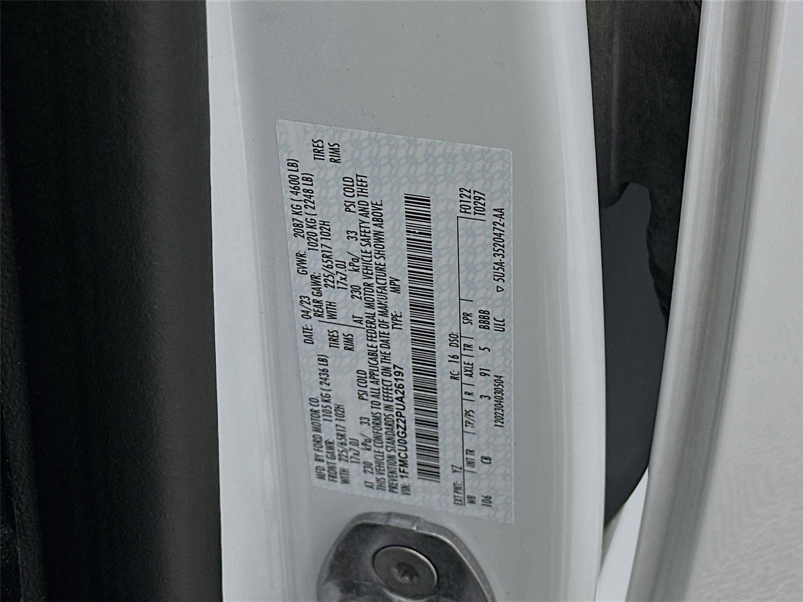 Used 2023 Ford Escape Active image 29