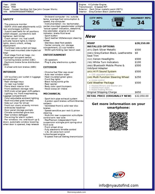 Used 2009 MINI Cooper John Cooper Works image 22