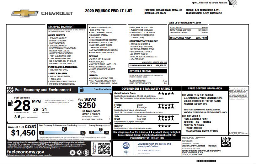 Used 2020 Chevrolet Equinox LT image 4