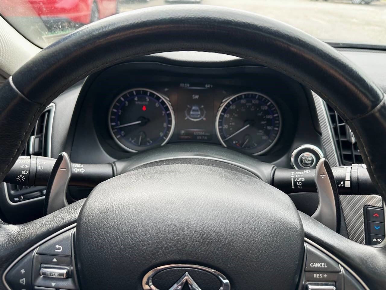 Used 2017 INFINITI Q50 Red Sport 400 image 31