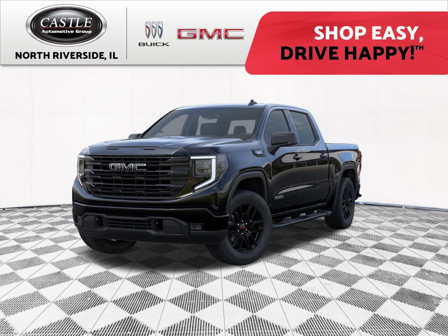 New 2025 GMC Sierra 1500 Elevation w/ LPO, Elevation Black Package