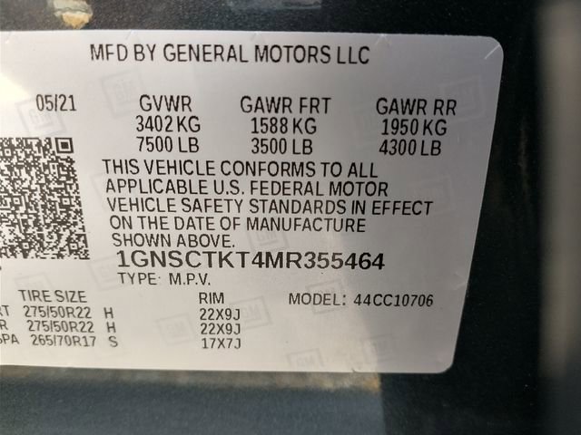 Used 2021 Chevrolet Tahoe High Country image 27