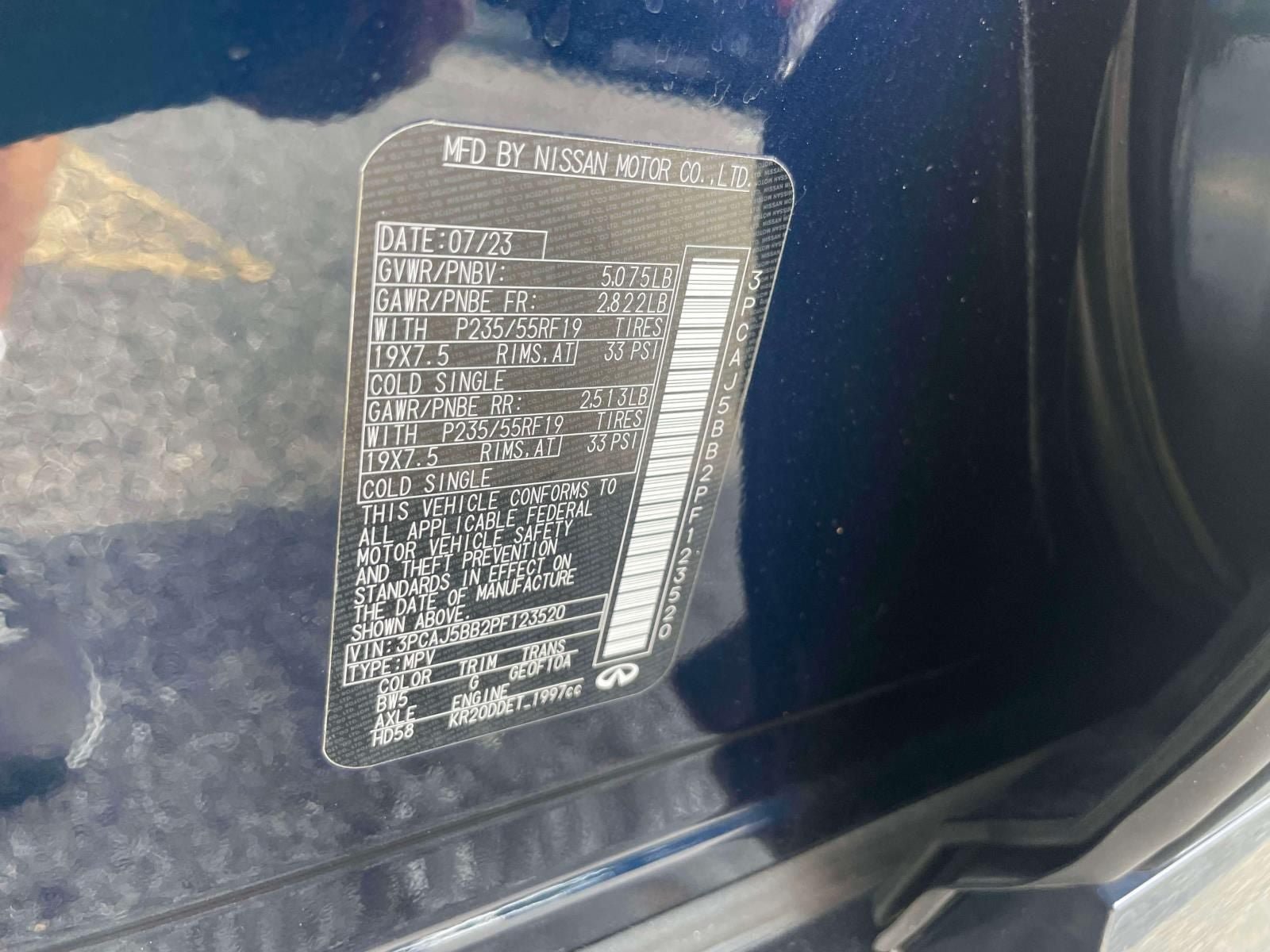 Used 2023 INFINITI QX50 Luxe AWD/4WD image 19